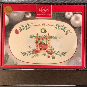 LENOX-HOLIDAY INSPIRATIONS AND ILLUSTRATIONS tray